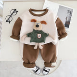 Mini Fashion™ - Warm & Zacht - Herfst Joggings Pak voor Kinderen