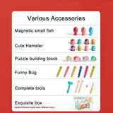 Montessori Hammering Toy – Motoriek & Leren – 8-in-1 Speelset