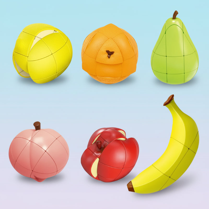 FruitCube – Kleurrijk & Uitdagend – Montessori Fruit Puzzel