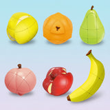 FruitCube – Kleurrijk & Uitdagend – Montessori Fruit Puzzel