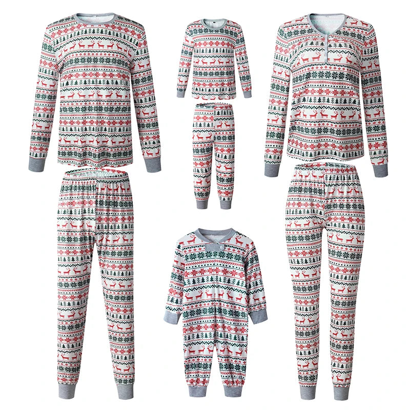 Mini Fashion™ - Voor Het Hele Gezin - Kerst Pyjama