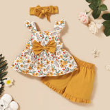 Mini Fashion™ - Schattig Design - 3 Delig Zomer Set Meiden