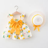 Mini Fashion™ – Zoet & Zomers – Fruit Jurk (incl. GRATIS strohoed)