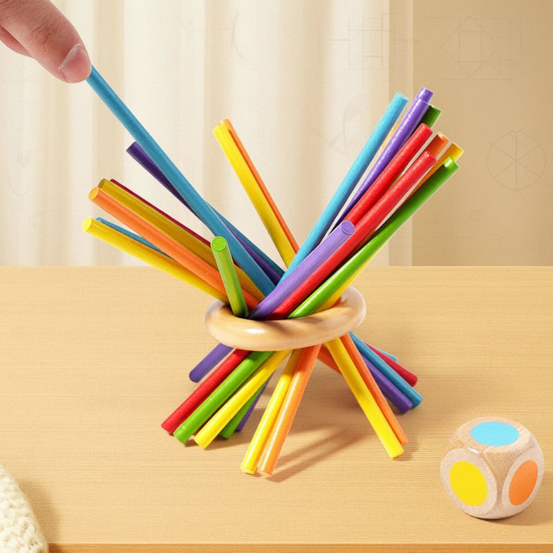 Wooden Stick Battle Game – Denken & Interactief – Strategie Bordspel