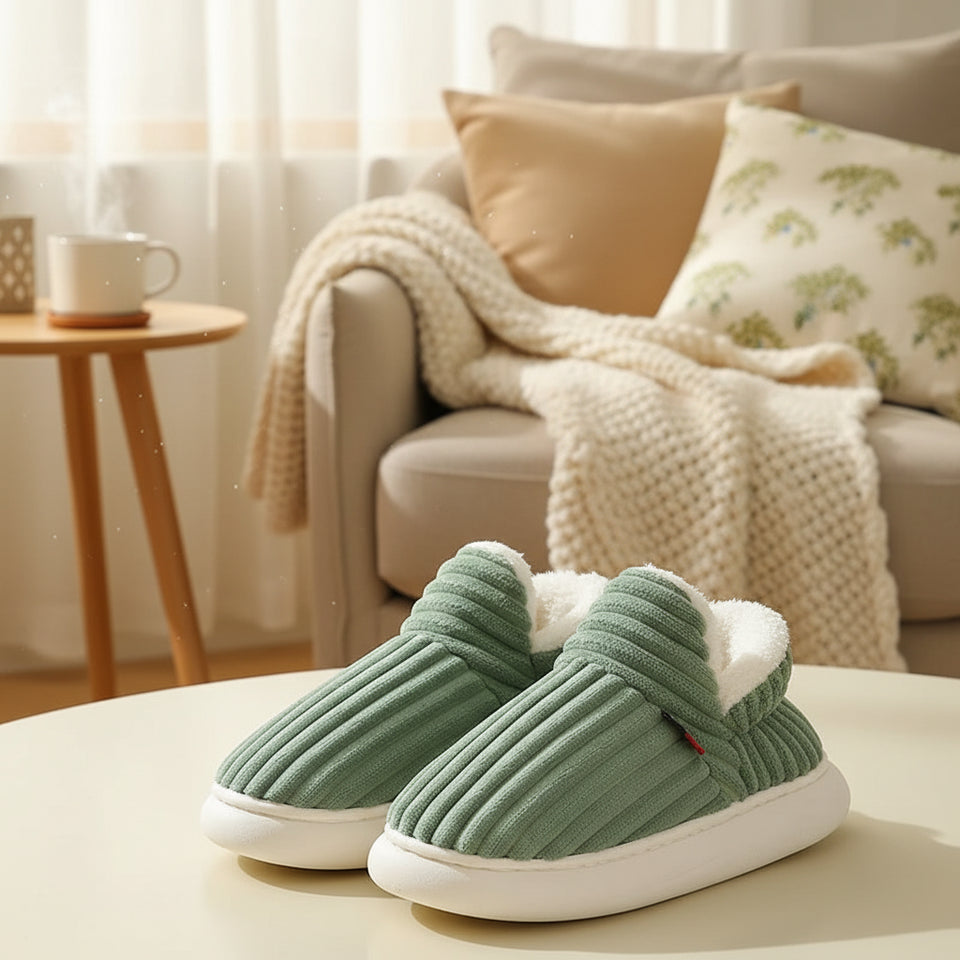 WarmNest – Knuffelzacht & Warm – Anti-Slip Pantoffels