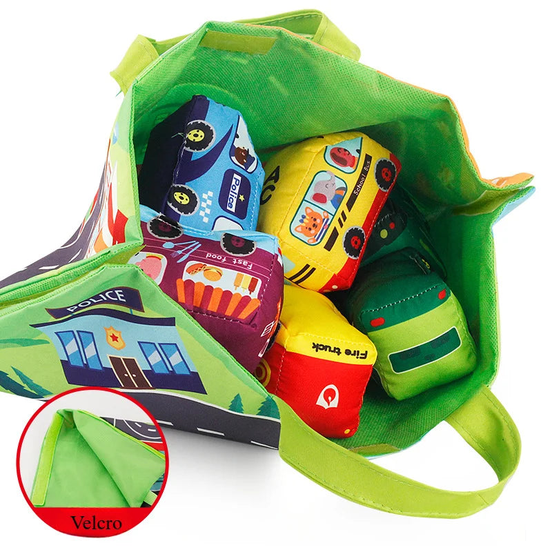 Car Playmat™ - Cartoon Avonturen - Auto Speelmat