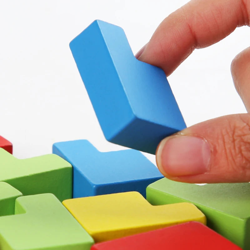 Woods™ - Train je brein - 3D Tetris Puzzel