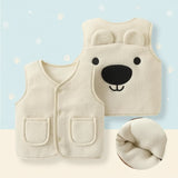 Baby Bear Fleece Vest – Warm & Zacht – Kinder Beer Vest