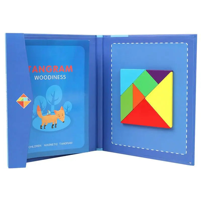 Woods™ - Stimuleer Logisch denken - Houten Tangram Puzzel