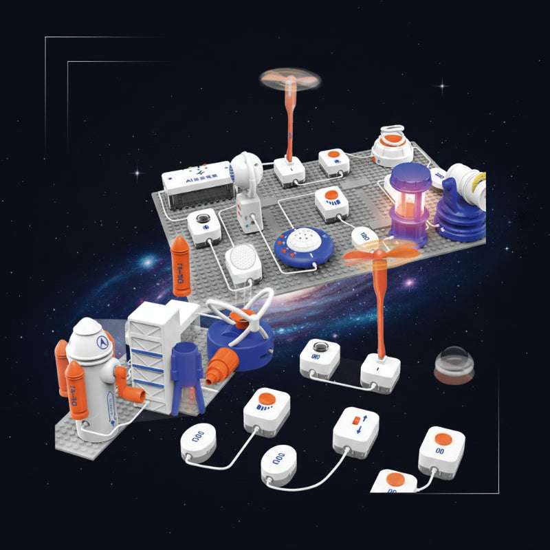 AI Voice Building Blocks – Leerzaam & Interactief – Bouwstenen Set