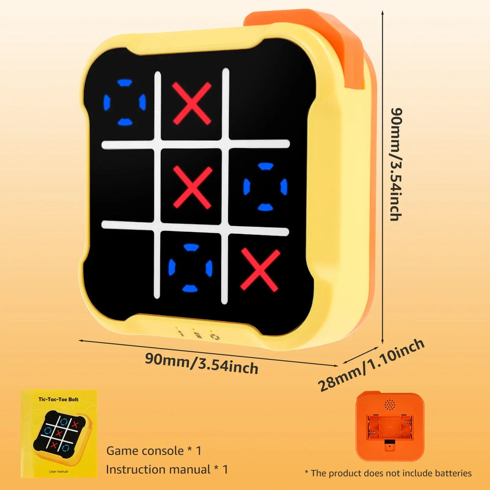 Tic Tac Toe Game™ - Versterk Geheugen & Probleemoplossend Vermogen - Elektronisch Boter-Kaas & Eieren