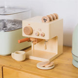 Woods™ -  Barista in de Maak - Houten Espresso Machine Set
