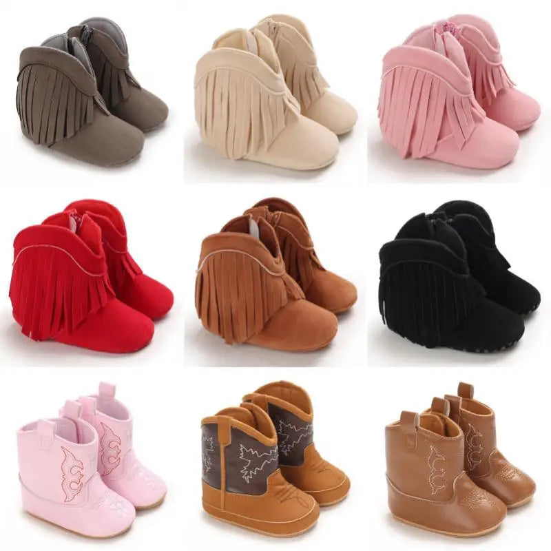 Mini Fashion™ - Stoere Look - Meiden Cowboy Laarzen