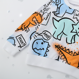 Kids Dinosaur Sweatshirt – Comfort & Stijl – Dino Kinder Trui