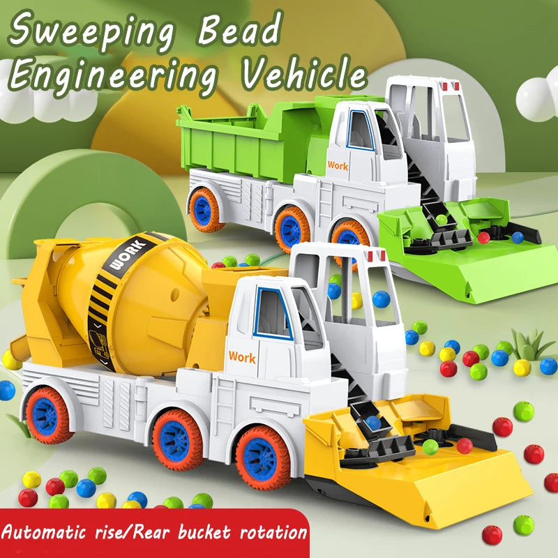 Power Mixer Truck™ – Draai & Bouw Pret – Speelgoed Bouwvoertuig