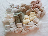 Mini Fashion™ - Warm & Stijlvol - Gebreide Babyslofjes