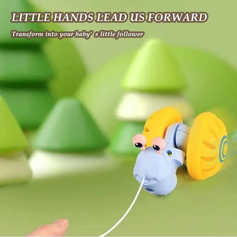 Snail Toy™ - Slak op pad - Looptouw speelgoed