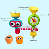 Waterwheel Fun™ – Draai & Spat Waterpret – Babybad Speelgoed