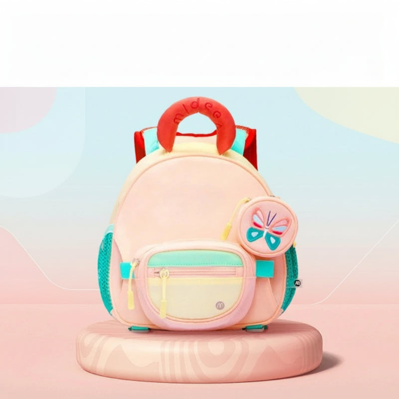 KidPack – Licht & Comfortabel – Lichtgewicht Schooltas met Waterfleshouder