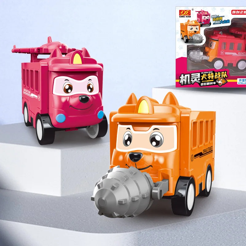 Mini Transformer™ – Duwen & draaien – Speelvoertuig