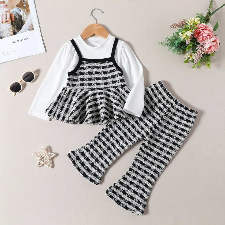 Mini Fashion™ - Trendy Design - 2-Delige Flared Set