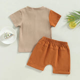 Mini Fashion™ - Modieuze Kleuren - Jongens Zomerset