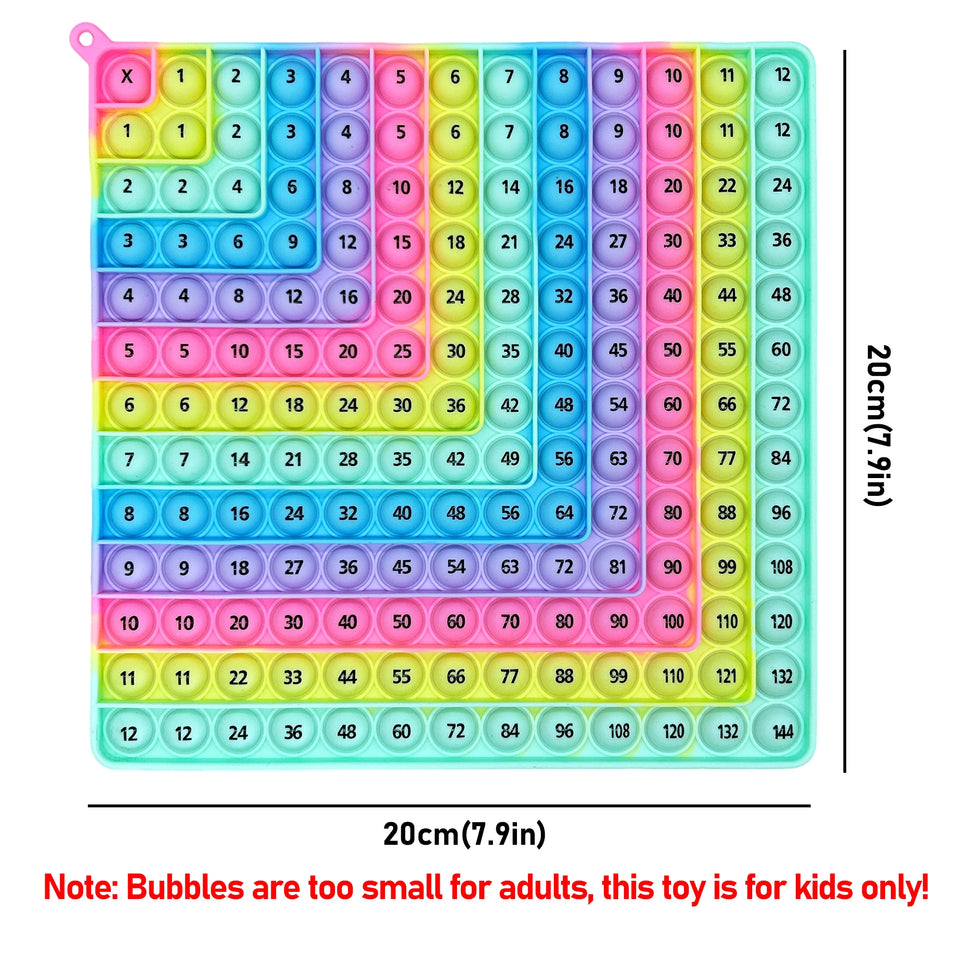 Multicolor Fidget Board™ - Verbeter rekenvaardigheid - Reken Fidget Bord