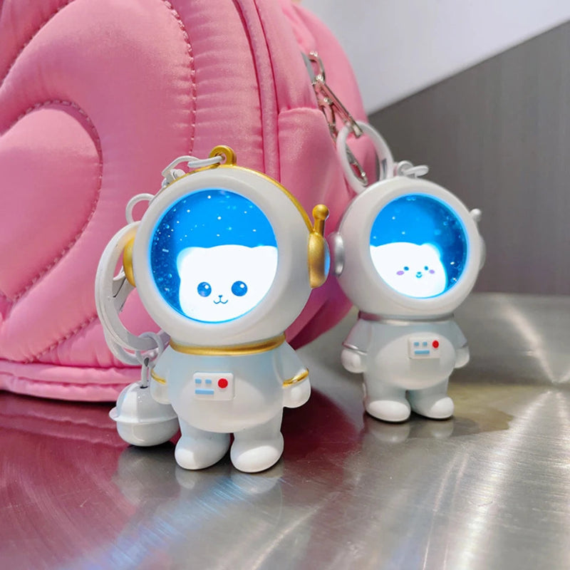 Glowing Astronaut Charm – Schattig & Lichtgevend – Astronaut Tas Hanger