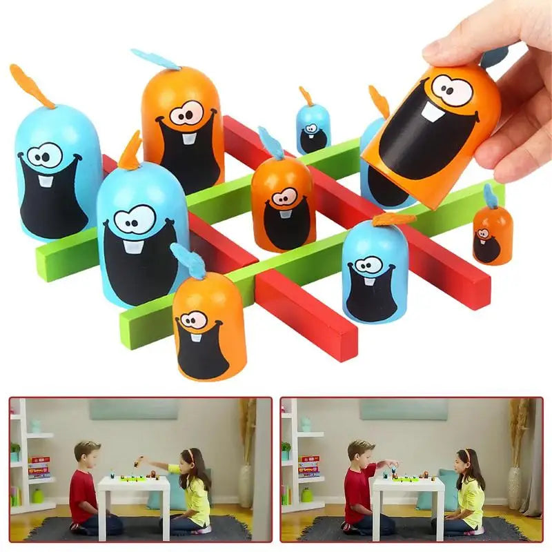 Chomp TicTacToe™ - Hap en Win - Boter-kaas-en-eieren