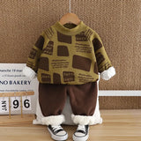 Mini Fashion™ - Warm & Stijlvol - 2-Delige Fleece Set