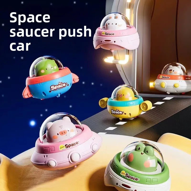 Push and Go UFO Toy – Motoriek & Speels – UFO Speelgoed