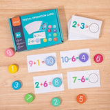 Math Tokens™ - Tellen & Oplossen - Rekenkaarten Kinderen