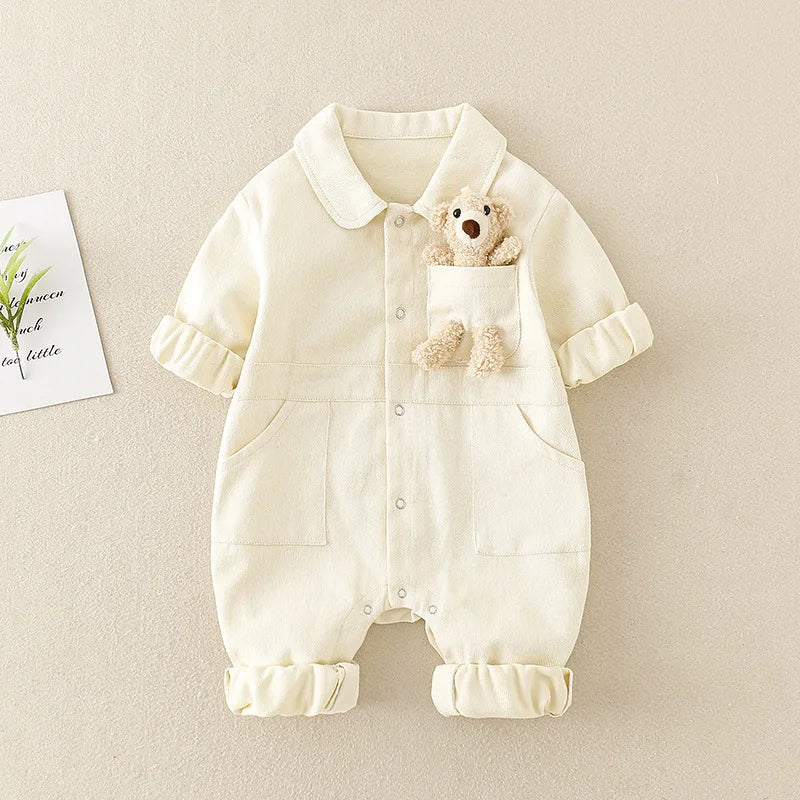 Mini Fashion™ - Comfortabel & Stijlvol - Denim Jumpsuit