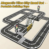 MagnetoTrack – Creatief & Speels – Magnetische tegels Autoset