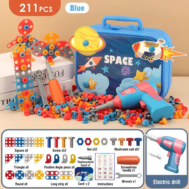Screw Set™ - Avontuurlijke Bouwpret - Boorset