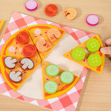Woods™ - Stimuleer Creativiteit & Motoriek - Kinder Pizza & Koekje Set