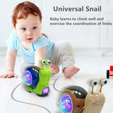 Music Snail™ -  Lichtgevend Speelmaatje - Speelgoed Slak & Krab
