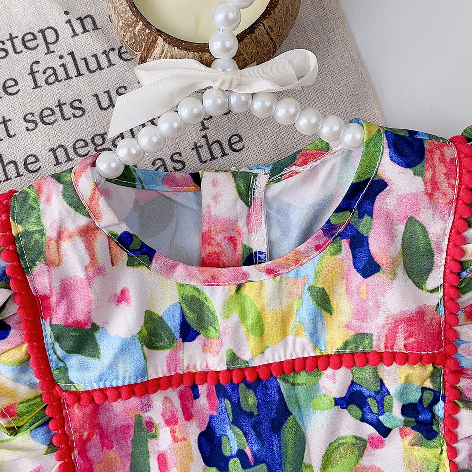 Mini Fashion™ - Perfect Voor De Zomer - Meiden Jurk
