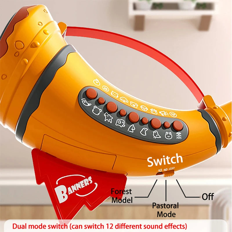 Animal Sounds Horn™ - Dierensymfonie - Dierengeluiden Hoorn