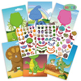 Funny Faces™ – Dierenpret & Plakplezier – Herbruikbaar Stickerboek