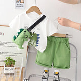 Mini Fashion™ - Dino Dash - Stoere Zomerset Jongens