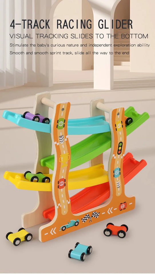 Woods™ - Creatief & Leerzaam - Houten Rollerbaan