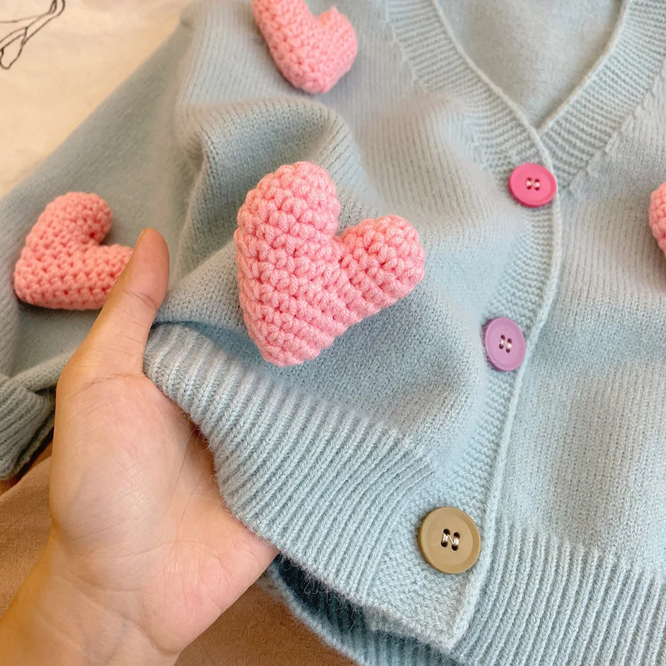 Mini Fashion™ - Trendy & Comfortabel - Hartjes Trui