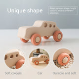 Mini Motion™ – Rollen & Bijten – Silicone Voertuig Speelgoed