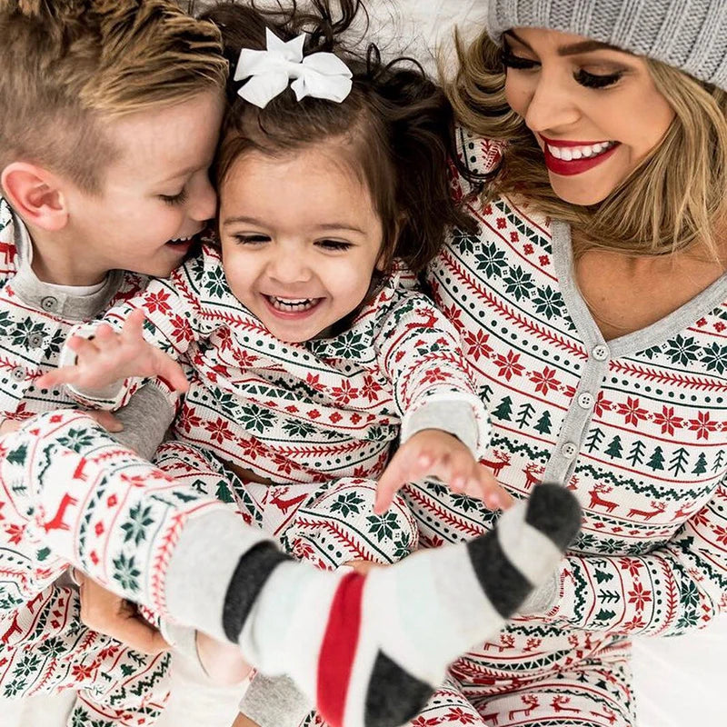 Mini Fashion™ - Voor Het Hele Gezin - Kerst Pyjama