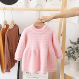 Mini Fashion™ - Lekker Warm - Fleece Jurk