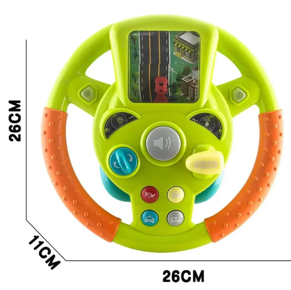 Toy Steering Wheel™ -  Mini-Stuurtjes, Maxi-Plezier - Speelgoed Stuurwiel