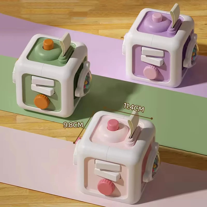 Cube Senses Toy™ - Leerzaam & Leuk - Kubus Zintuigen Speelgoed