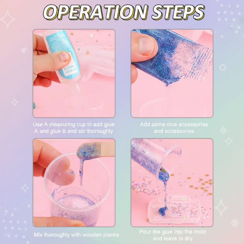 DIY Crystal Keychain Kit – Creatief & Speels – Sleutelhanger Knutselset