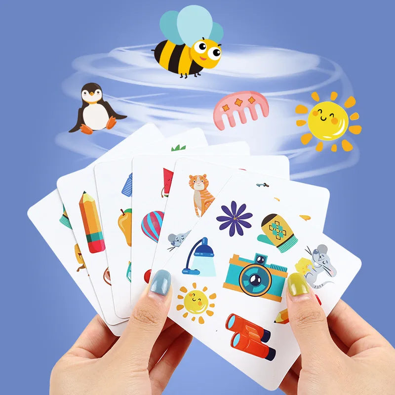 Memory Dobble Game™ - Leerzaam & Avontuurlijk - Geheugen Kaartspel